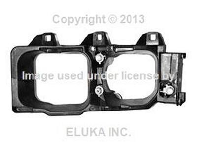 Bmw genuine headlight support frame left e36 63 12 1 387 865