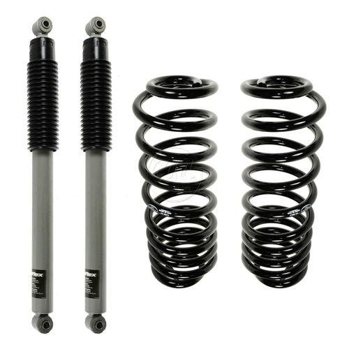 Complete coil spring conversion rear kit (monroe) (arnott) for hummer h2