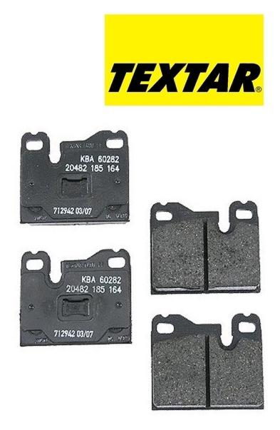 Textar premium rear disc brake pads set 20482185t400 d210t