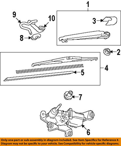 Toyota oem 8524202040 wiper blade/windshield wiper blade