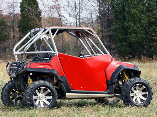 Polaris rzr fender flares (safari styled) black (new) ~easy to install (bolt-on)