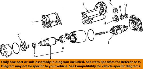 Toyota oem 2815016110 starter solenoid