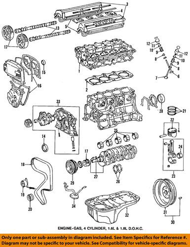 Toyota oem 9031138067 seal, camshaft/engine camshaft seal