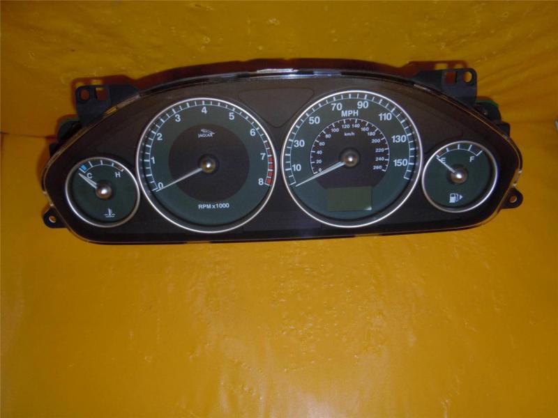 02 03 x type speedometer instrument cluster dash panel gauges 108,380