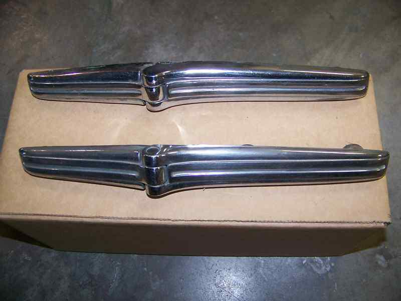 Sell 1941 41 Chevrolet Master Deluxe Trunk Deck Lid Hinges Coupe ...