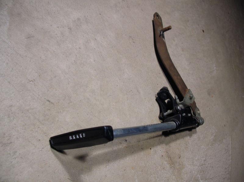 Mopar oem original 67 - 73 a body dart duster cuda demon emergency brake handle