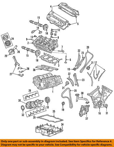 Mazda oem aj03102d5 engine valve cover gasket/valve cover gasket