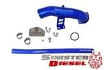 Sinister smc-egrd-lly-ie gm chevy 6.6l egr/valve cooler delete kit 2004.5-2005