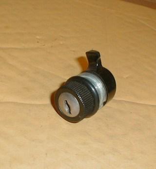 Fiat  124 2000 spider  glove box lock  #8950