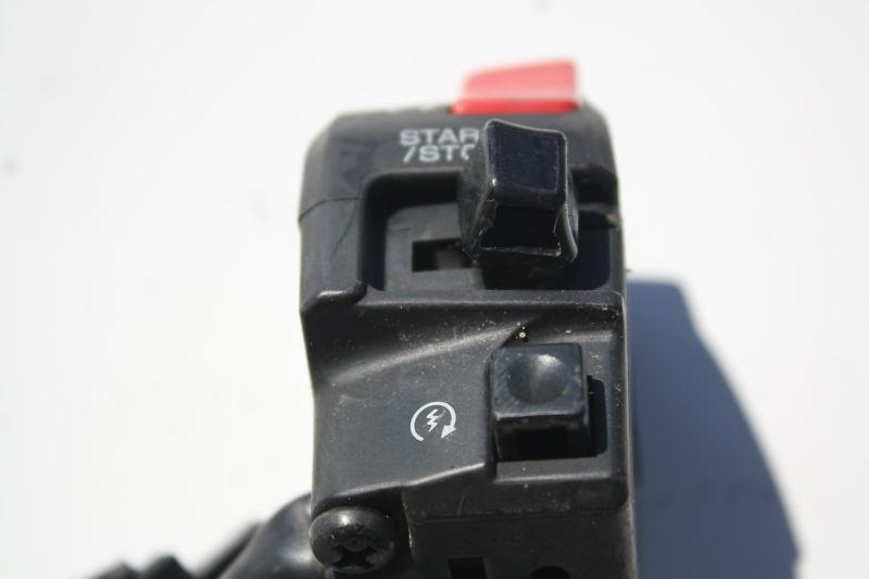 06-07 kawasaki zx-10 right bar switch start button on off 2006 2007 