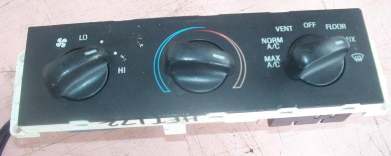 96 97 ford mustang a/c heater climate control w/ cable f4zh19d674bc hft172 hs