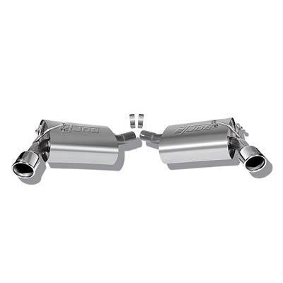 Chevy camaro borla stainless steel rear section exhaust system 11776