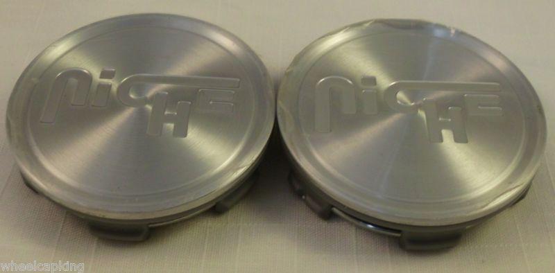 Niche wheels silver custom wheel center cap caps set of 2 # m-773/1003-22 new!