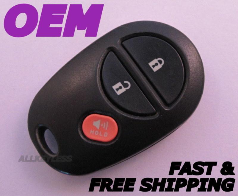 Toyota tacoma tundra sienna keyless entry remote fob transmitter clicker beeper