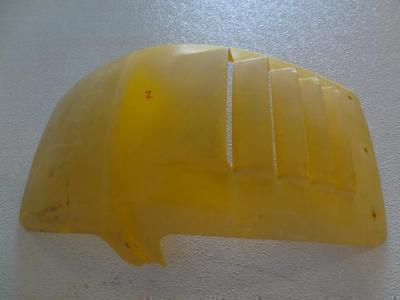 Yamaha yt125 yt 125 tri-z tri z triz tri moto tri-moto 1980-1985 front fender