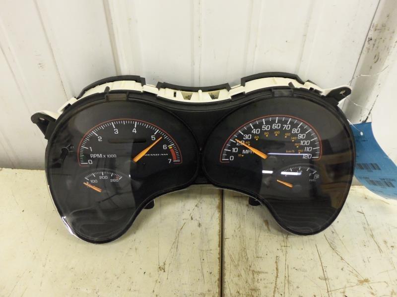 00 01 02 03 grand am speedometer us se cluster 5187104