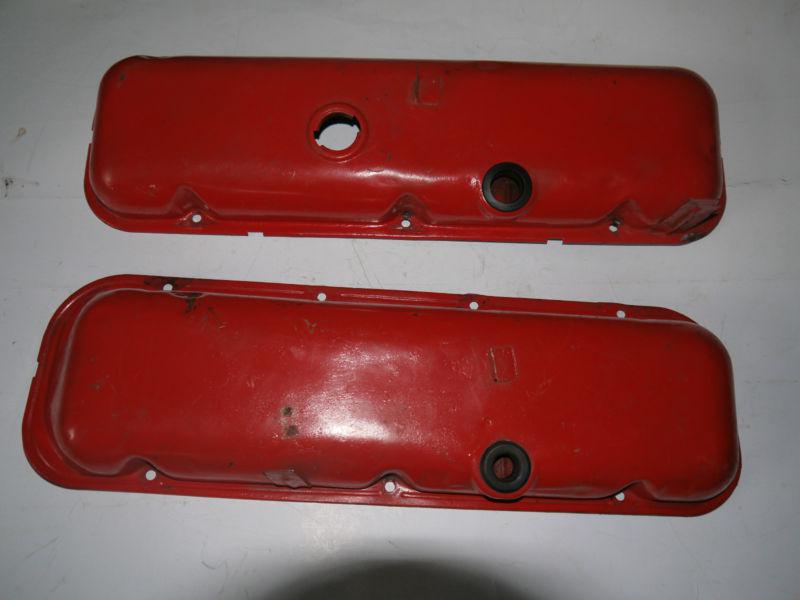 Original set chevy big block valve covers,454