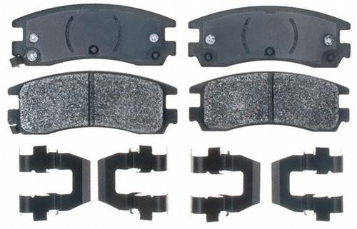 Acdelco durastop 17d714mh brake pad or shoe, rear-semi metallic brake pad