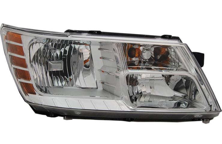 Right passenger side replacement headlight 09-11 dodge journey code lme