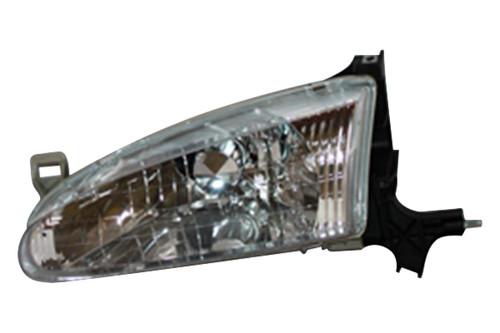 Tyc 20-5358-00 - 1998 chevy prizm 94857184 left replacement headlight assembly