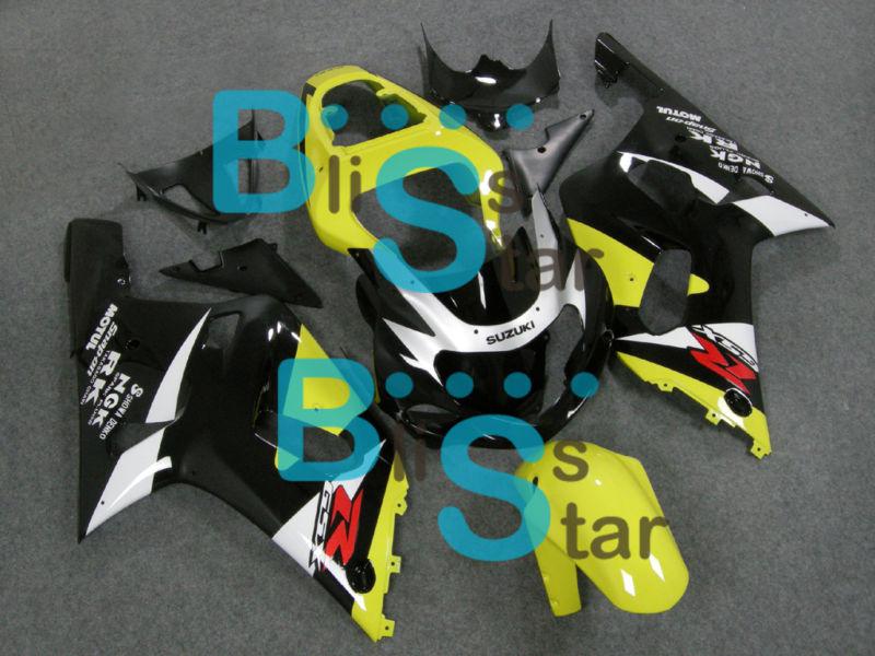 Injection fairing plastic bodywork kit set fit gsx-r600 gsx-r750 2001-2003 5 w2