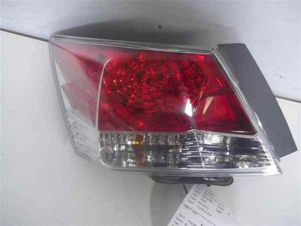 08-12 accord oem left driver tail light lamp lkq