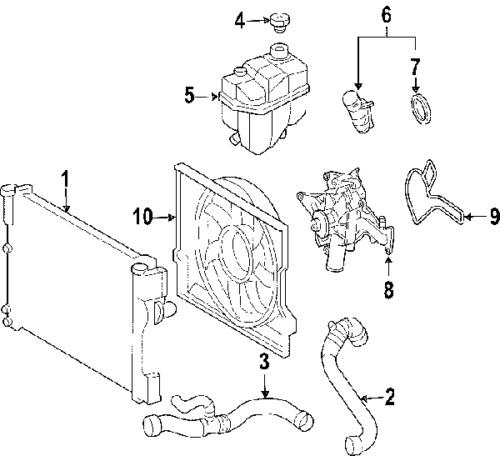 Mercedes-benz 2115001693 genuine oem factory original fan & motor