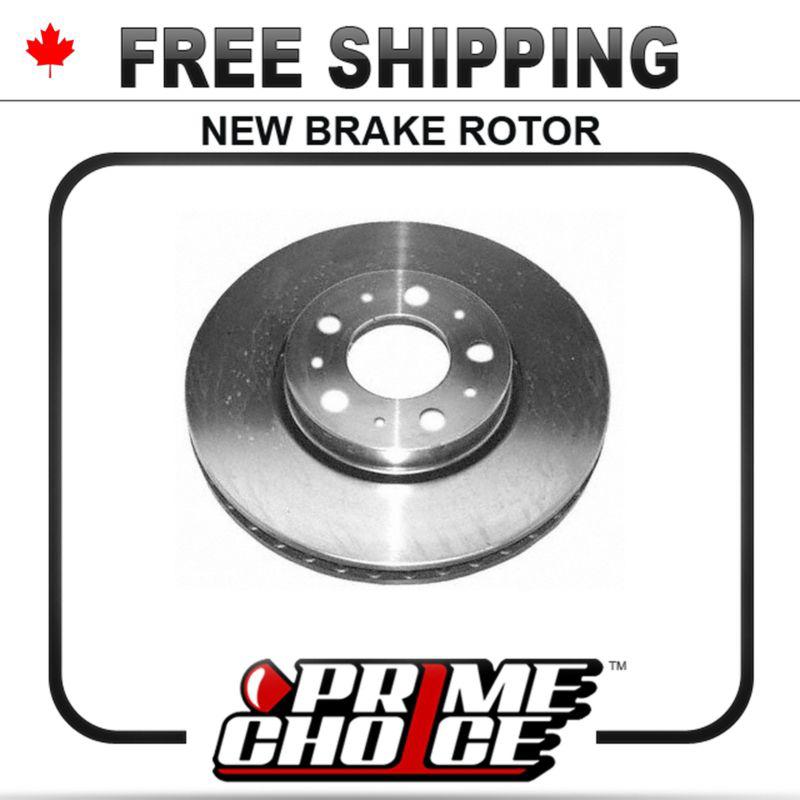 1 premium new disc brake rotor for front fits left driver / right passenger side