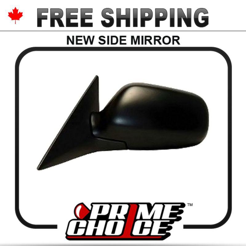 New power non heated drivers side view door mirror