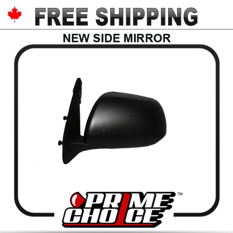 New manual drivers side door mirror