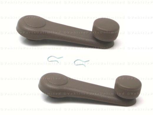 2 pcs. window crank handles   fits : hyundai  excel