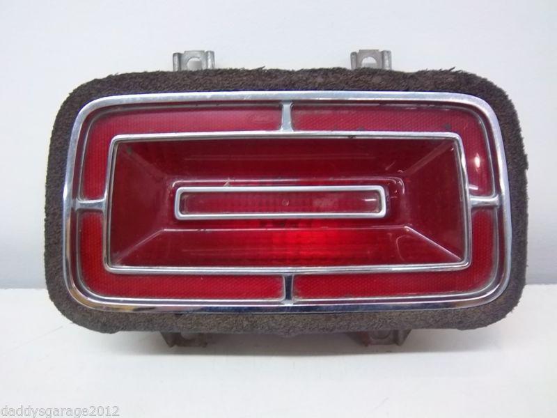 70 ford galaxy 500, xl. oem tail light assembly