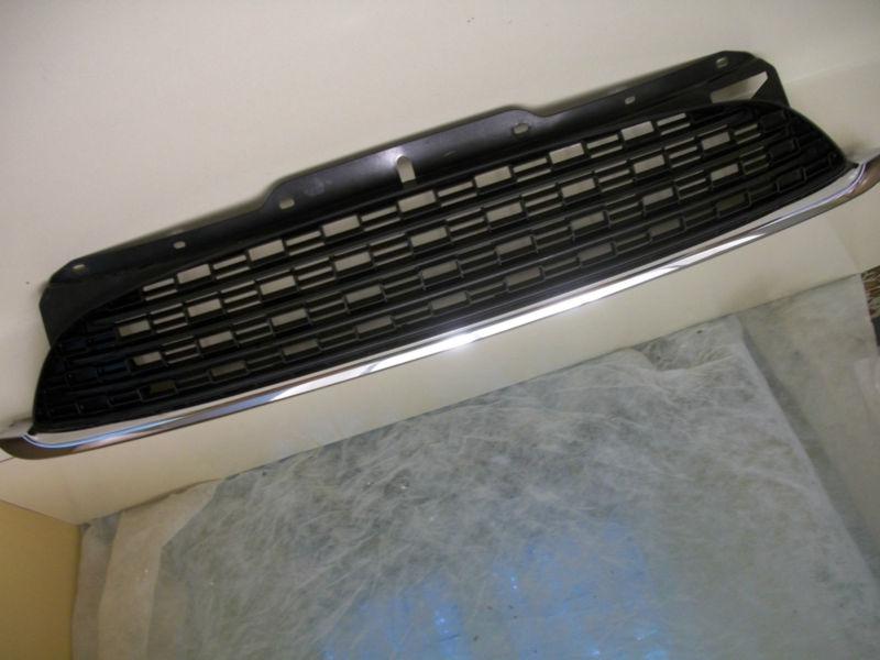 Mini cooper s jonh cooper clubman works 07 08 09 10 11 grille oem black chrome 