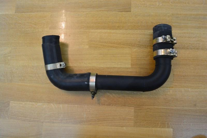 Aluminum intercooler pipe w/ hose and clamps [from audi a4 1.8t 20vt]