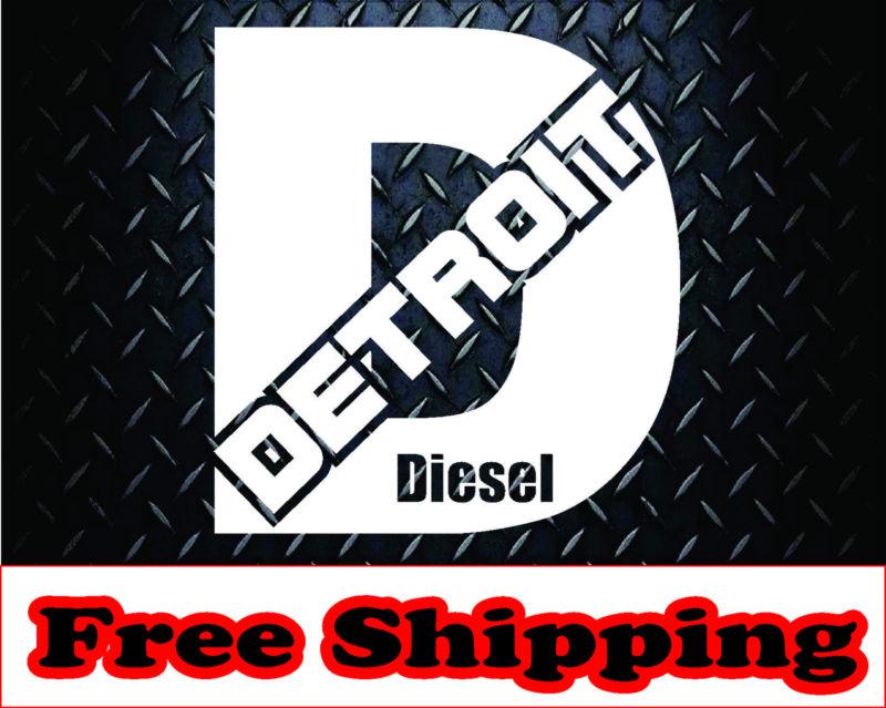 Detroit diesel d *  vinyl decal stickers car truck 4x4 country gmc powerstroke