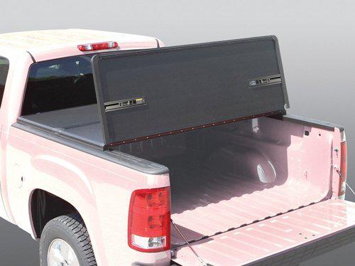 Rugged hard folding tanneau cover ford f-150 6.5' bed tri-fold 2009-13 hc-f6509