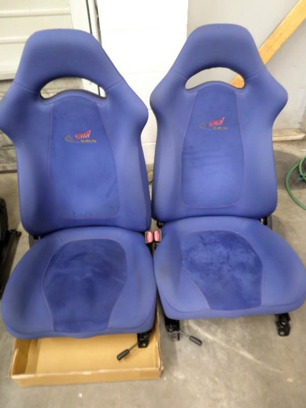 Jdm subaru impreza sti type ra limited seats for gc8 (including rail)  