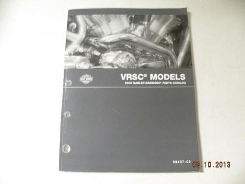 2005 harley vrsc v-rod motorcycles official factory parts catalogue # 99457-05