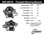 Centric parts 405.40018e rear hub assembly