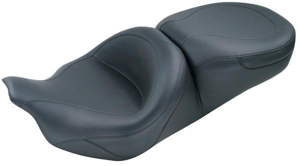 Mustang touring seat one piece harley-davidson flhr road king 2008-2013