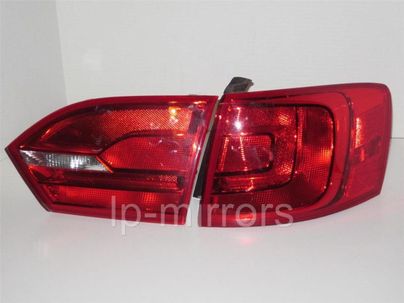 11 12 13 volkswagen jetta right passenger side tail light with inner lid