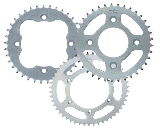 Sunstar rear sprocket 45t steel for kawasaki kz550 kz650f 80-83