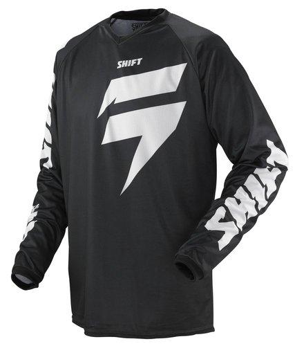 Shift racing mens strike black jersey 2013