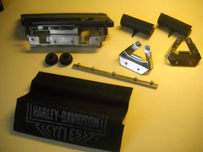 Harley touring saddlebag latch parts lot