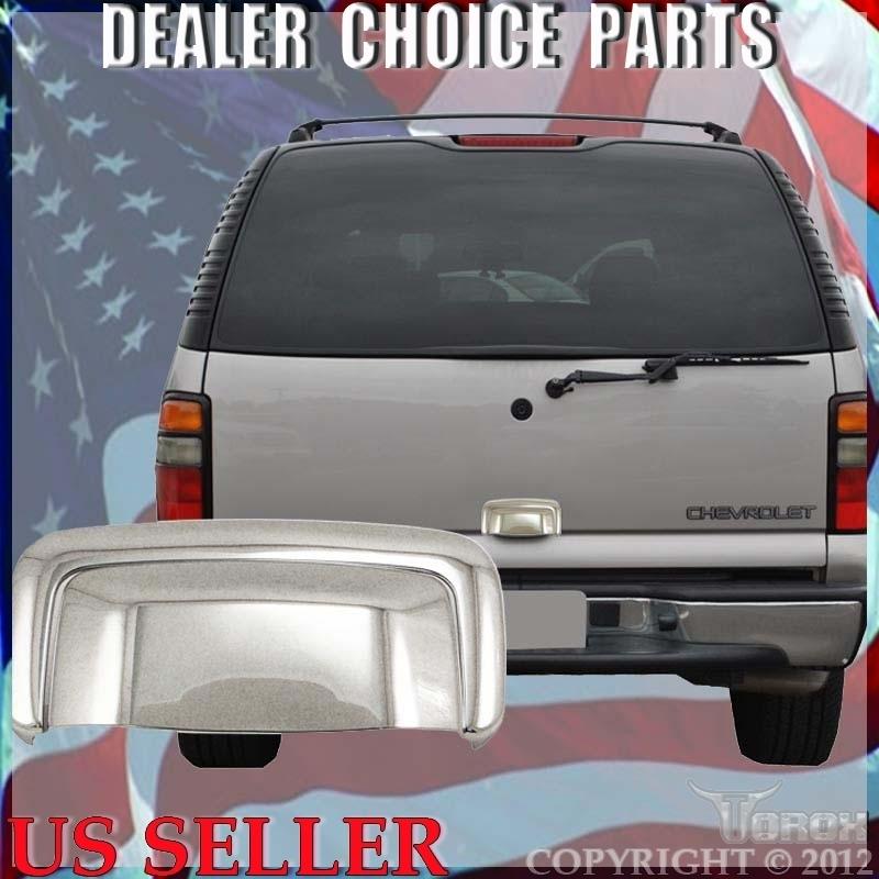 Chevy suburban 2000-2006 w/o keyhole (liftgate) chrome tailgate handle cover