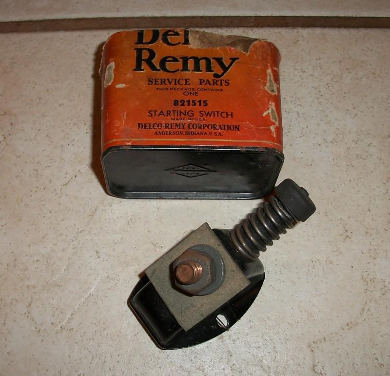 Nos 1928 1929 pontiac oakland gmc truck delco remy starter switch 821515