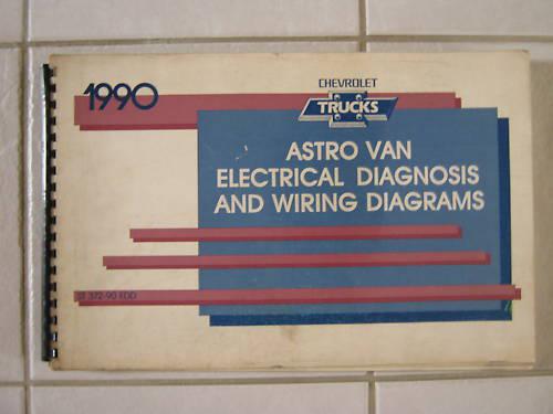 1990 astro van electrical diagnosis & wiring diagrams original 