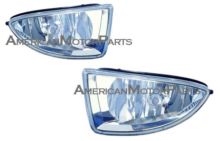 Driver and passenger replacement fog light pair 04-05 honda civic 08v31s5d104