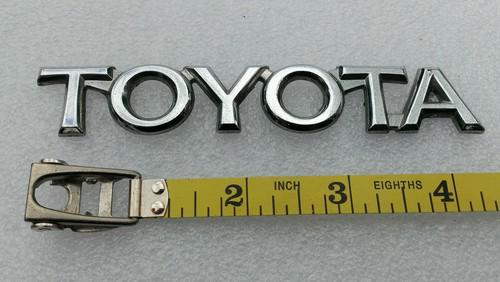 Ready to install toyota camry corolla  tundra avalon rear emblem nameplate 