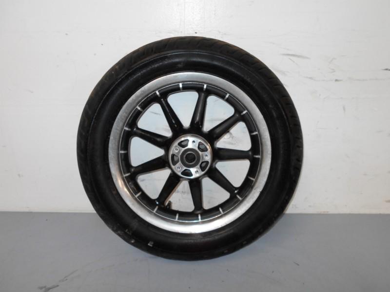 #6336 - 2002 02 harley touring electra glide classic  front wheel with tire